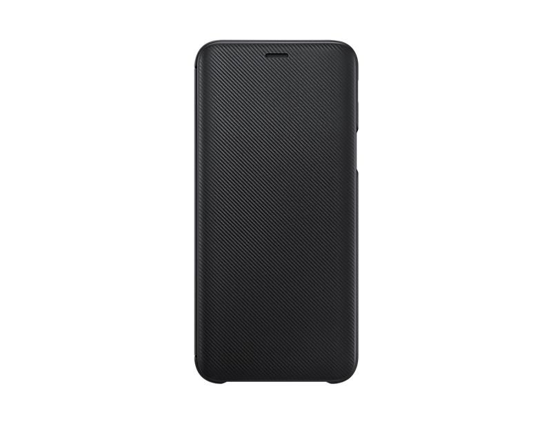 Galaxy J6 Wallet Cover Black