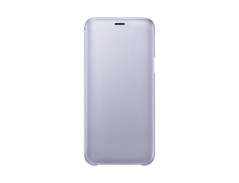 Galaxy J6 Wallet Cover Violet