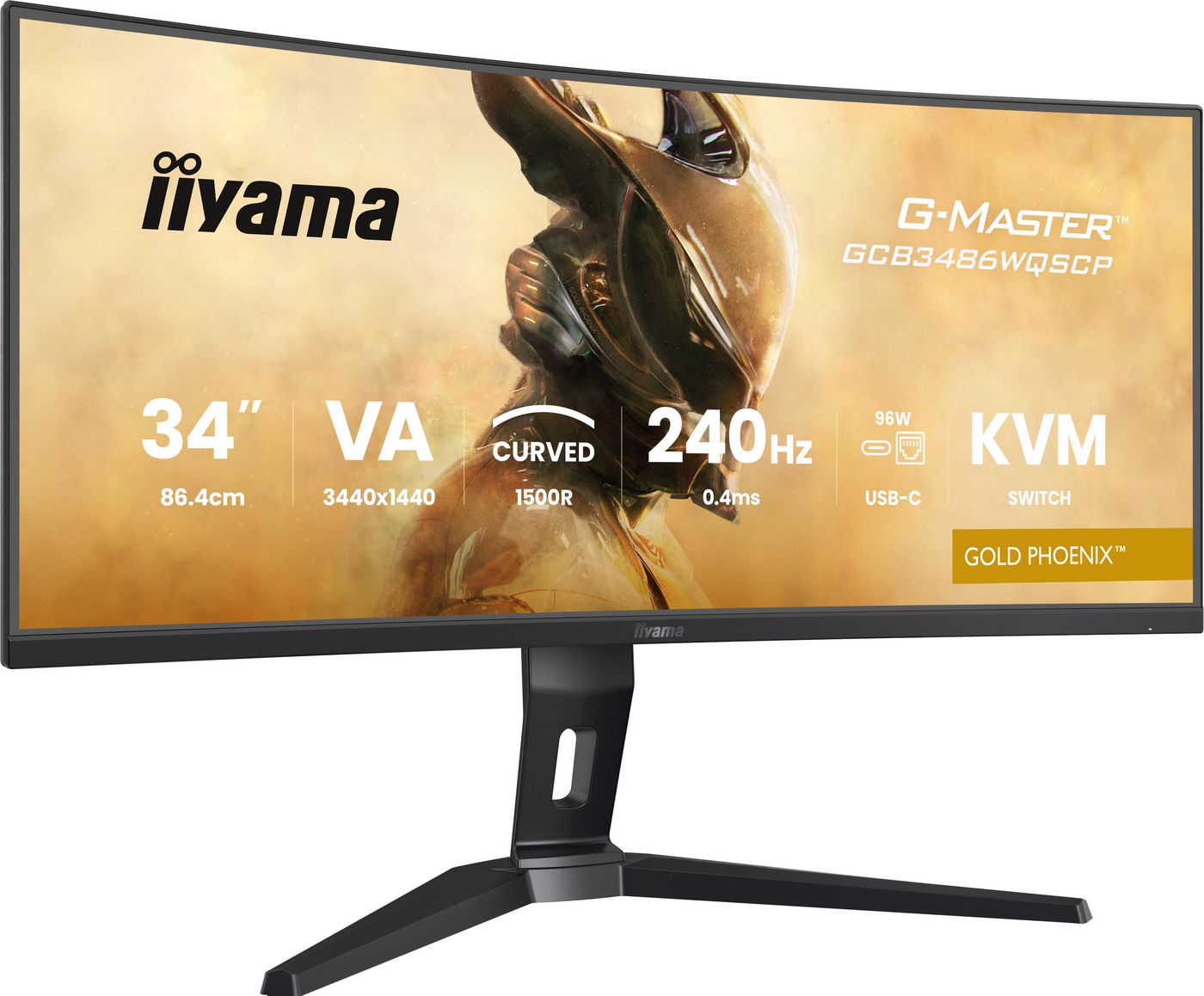 34" CURVED QHD 240Hz / HAS /