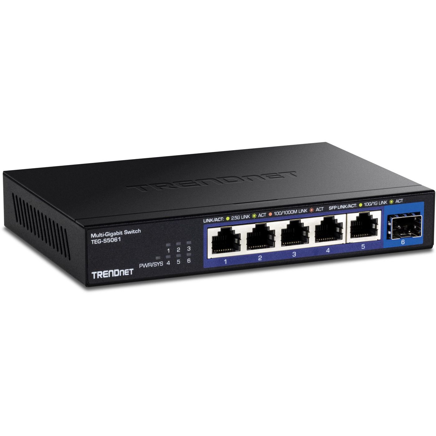 TRENDnet TEG-S5061 W128794058 6-Port 2.5G Unmanaged Switch 