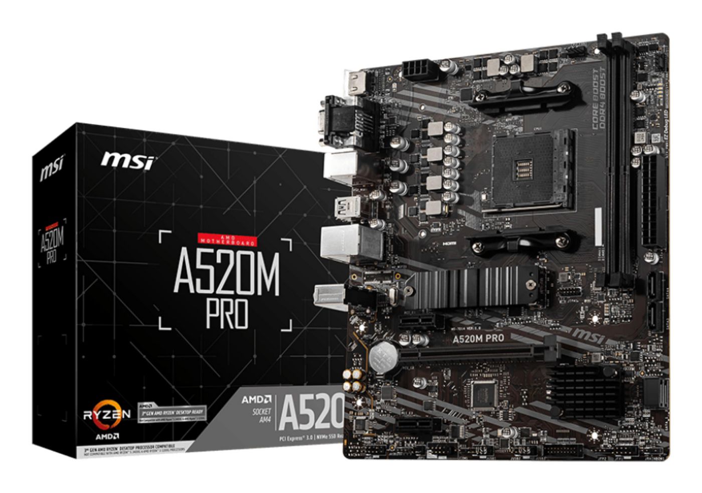 Motherboard Amd A520 Socket