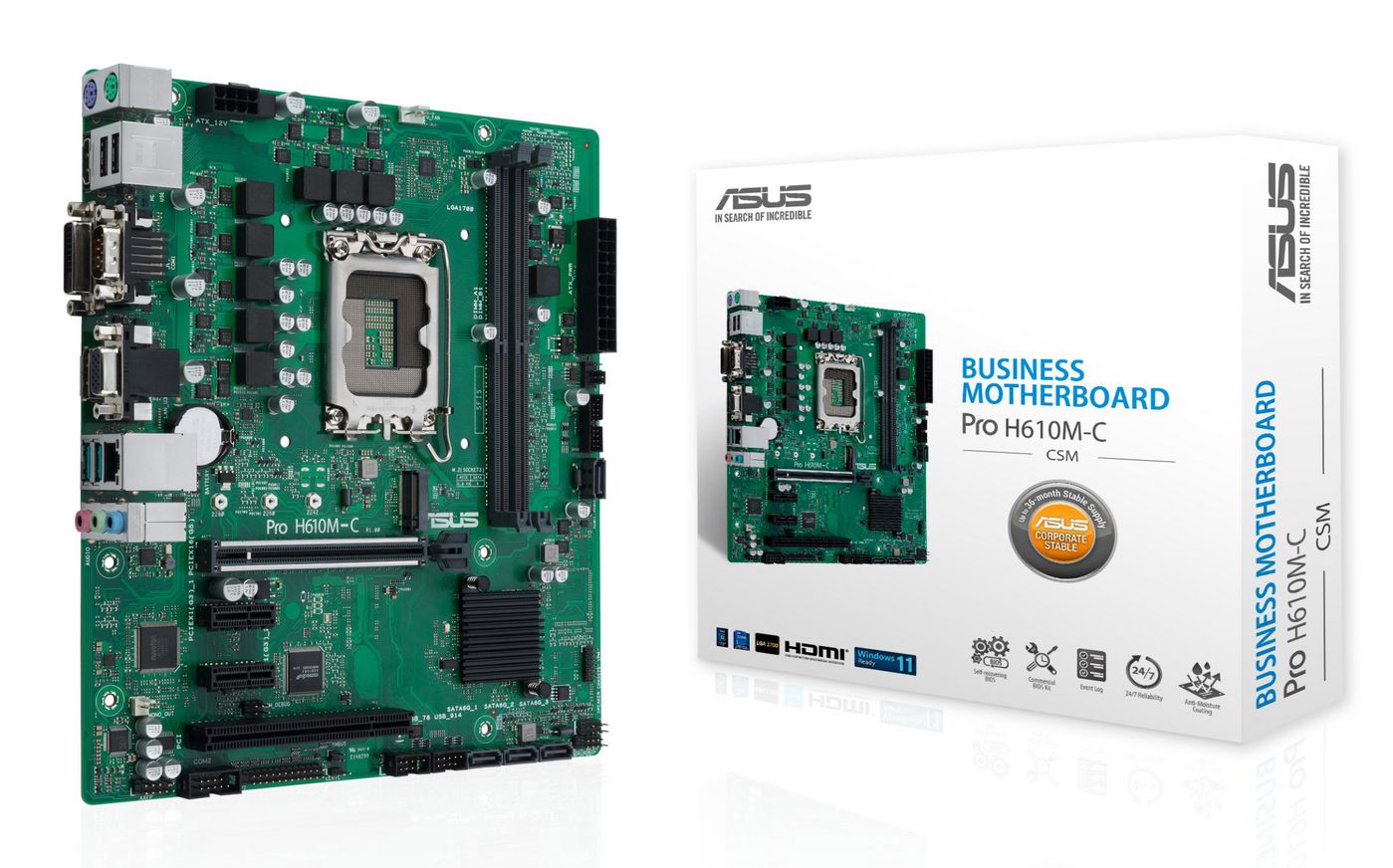Pro H610M-C-Csm Intel H610