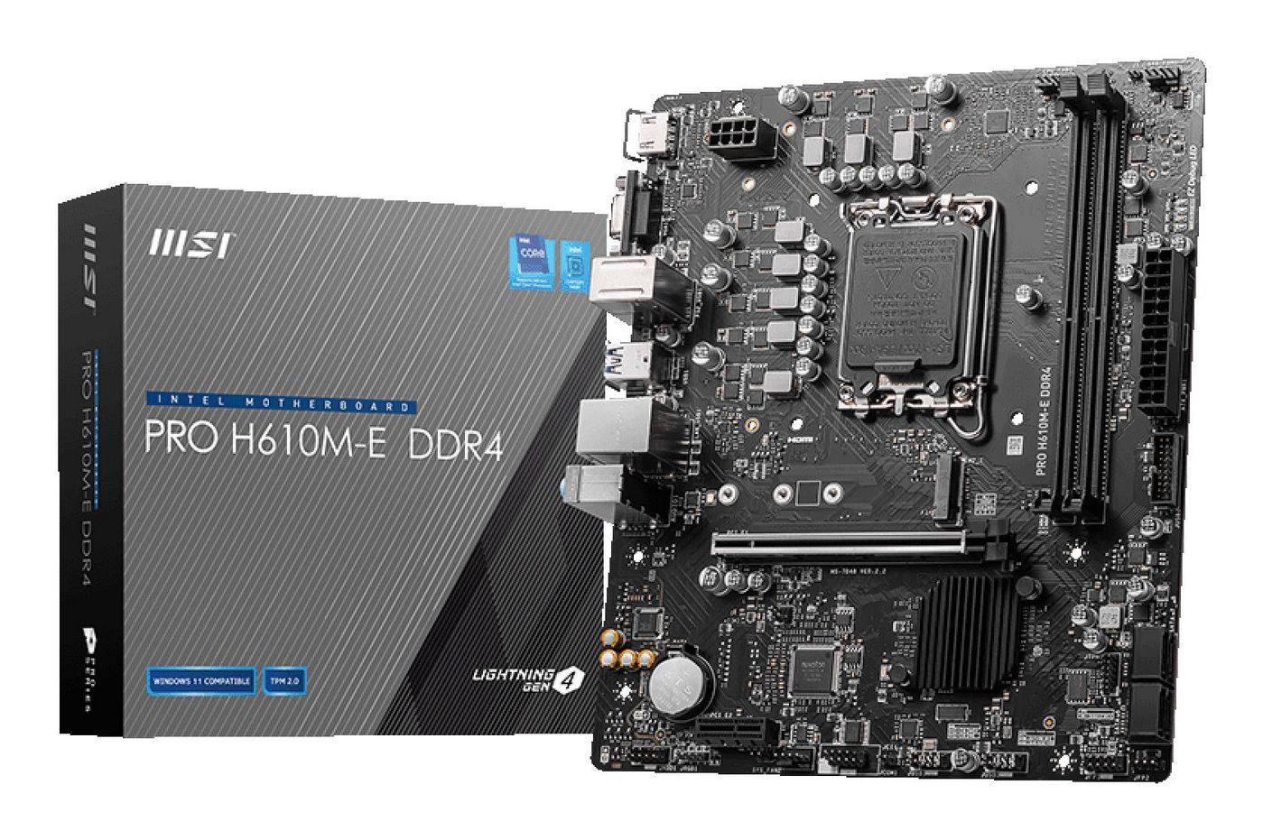 Pro H610M-E Ddr4 Motherboard