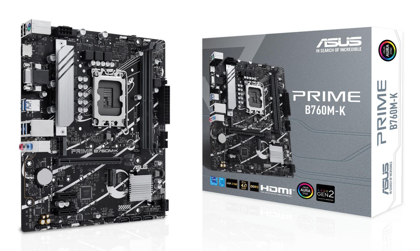 PRIME B760M-K LGA 1700 2xDDR5