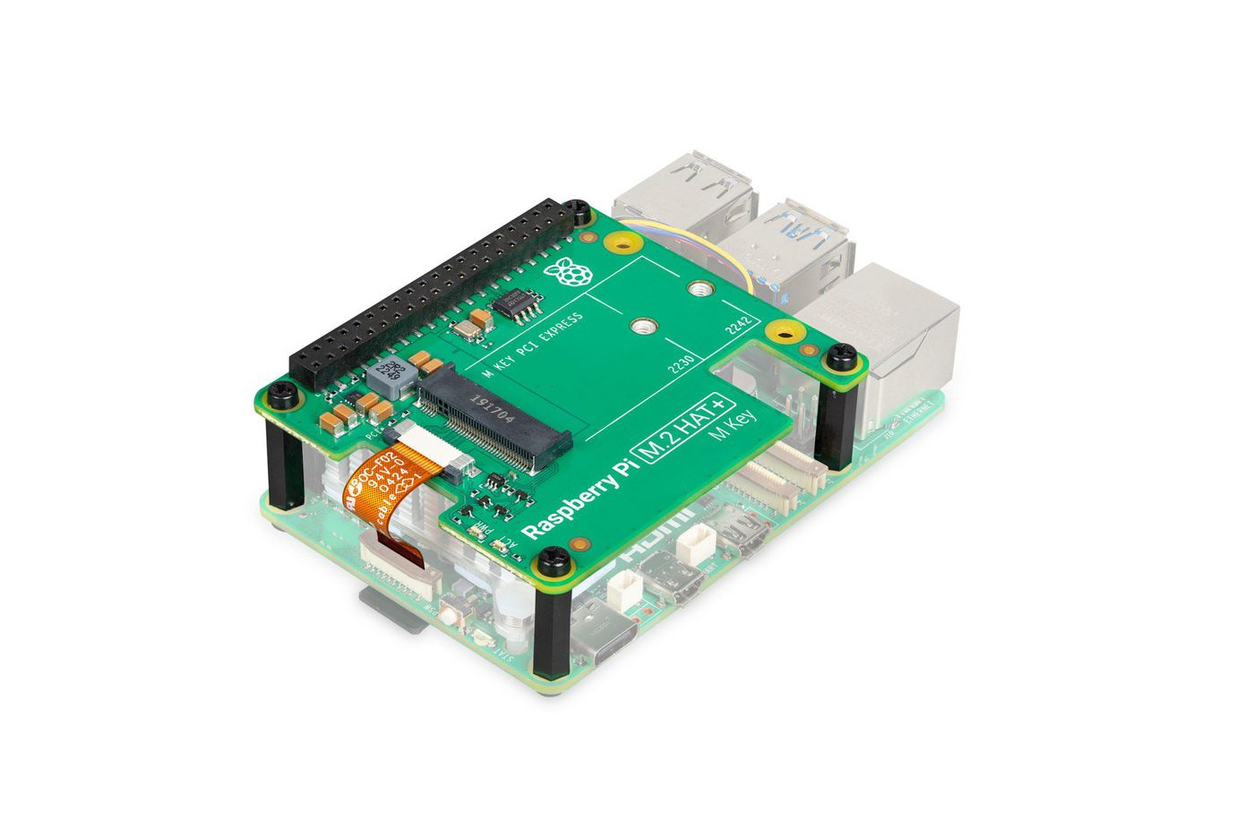 RASPBERRY PI5 M2 HAT -