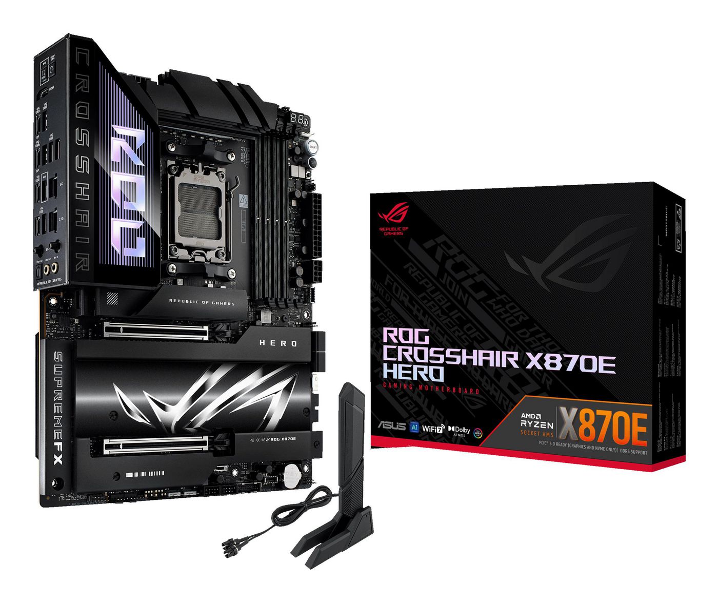 Rog Crosshair X870E Hero Amd