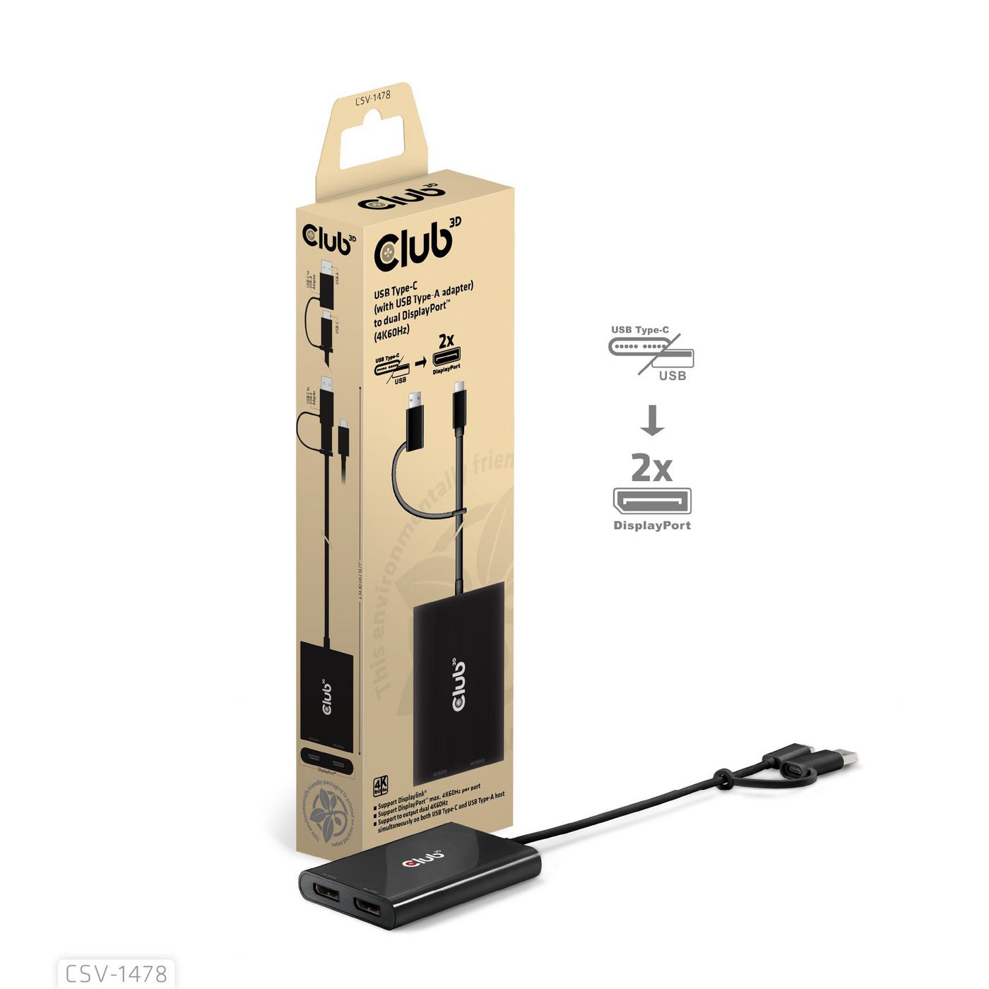 USB tipo C (con USB tipo A