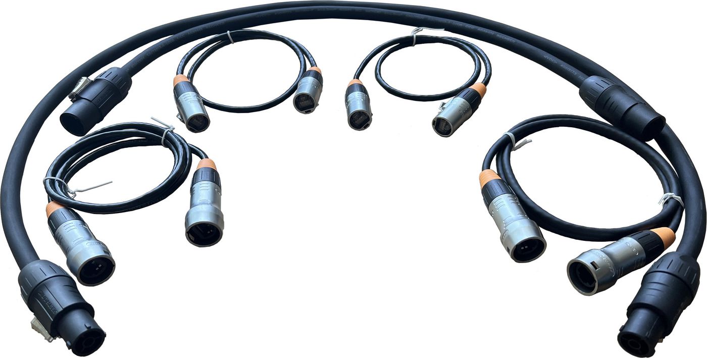 Power cable and Network cable