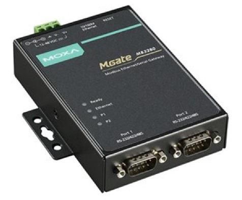 MODBUS GATEWAY, 2 PORT RS-232/