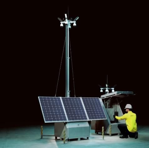 Mobile Telescopic Mast