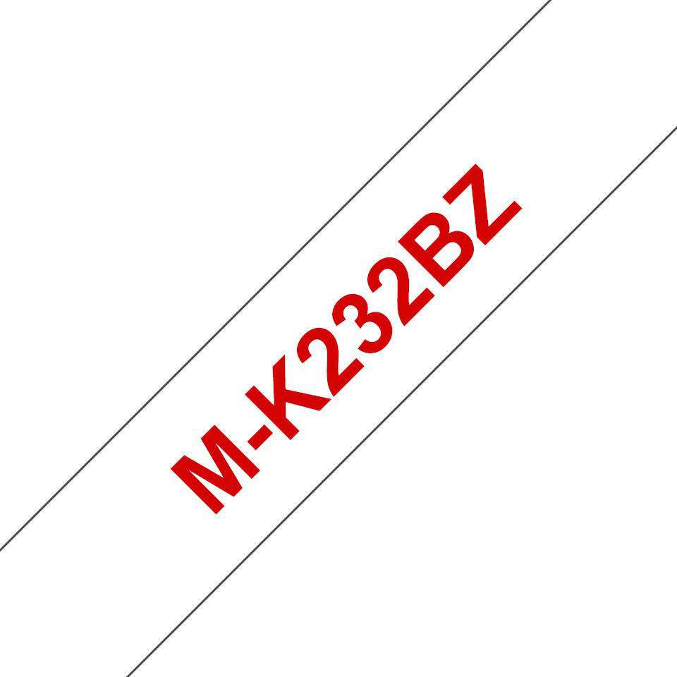 Brother MK-232BZ (12mm) nastro per etichettatrice M