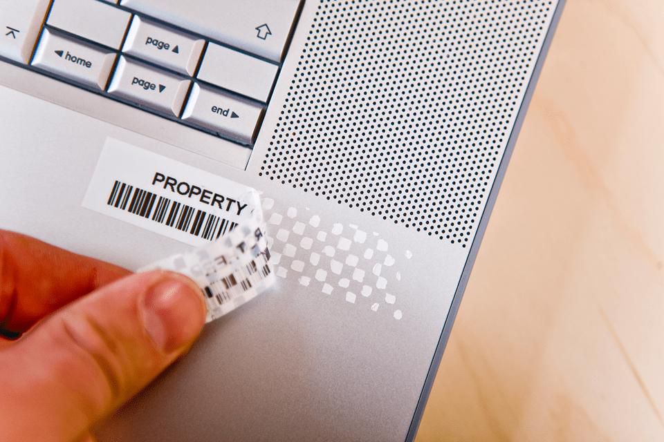 TZESE4 Black on White 18mm