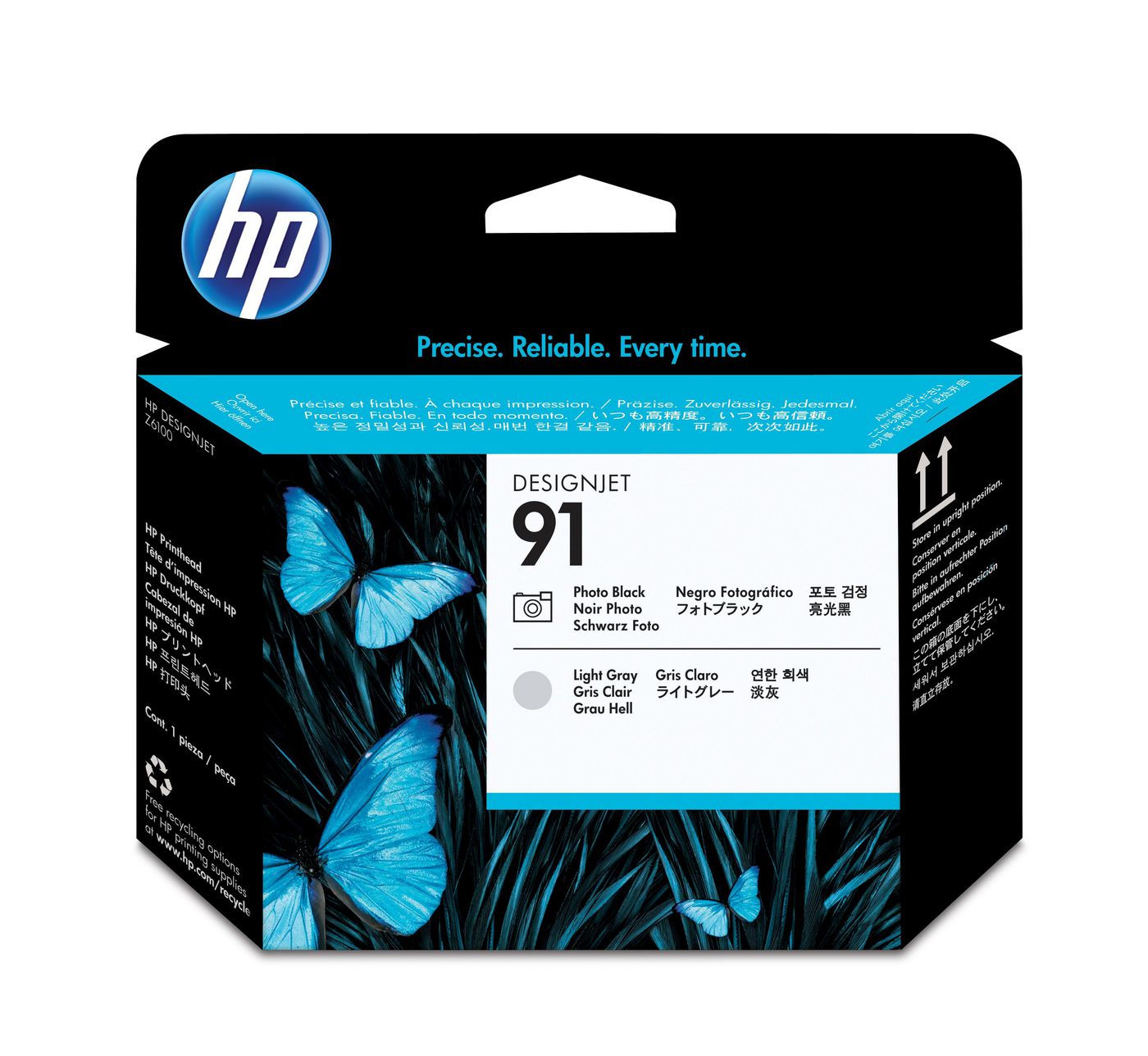 HP 91 Printhead Photo Black/Light Gray