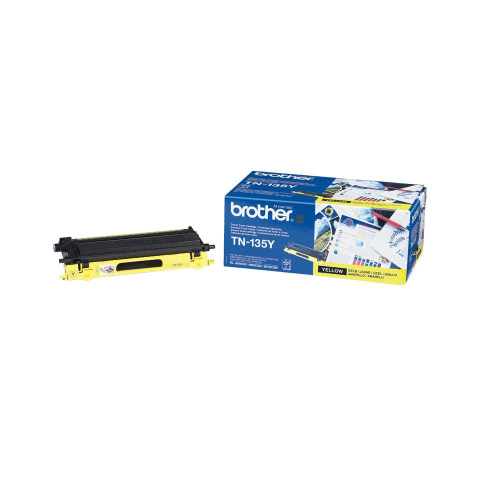 Brother TN135Y Toner cartuccia 1 pz originale gialo