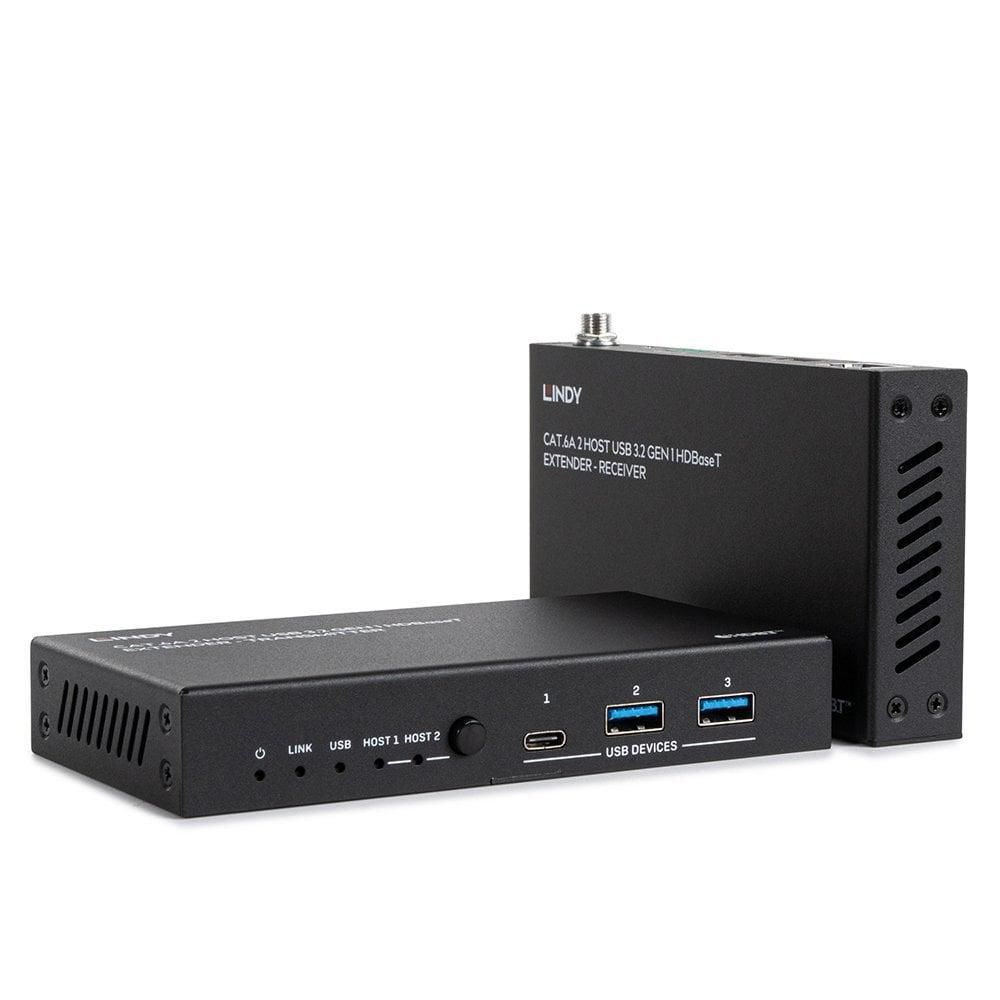 100m Cat.6A 2 Host USB 3.2