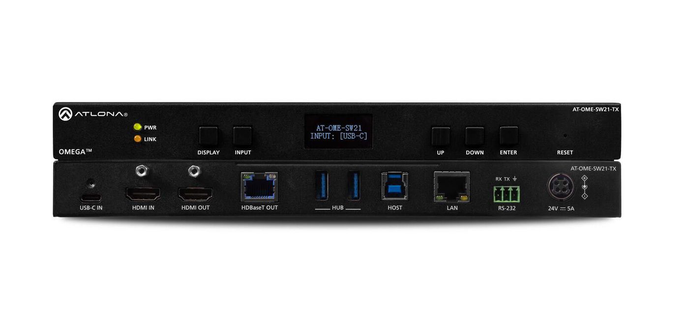 AT-OME-SW21-TX, HDBaseT