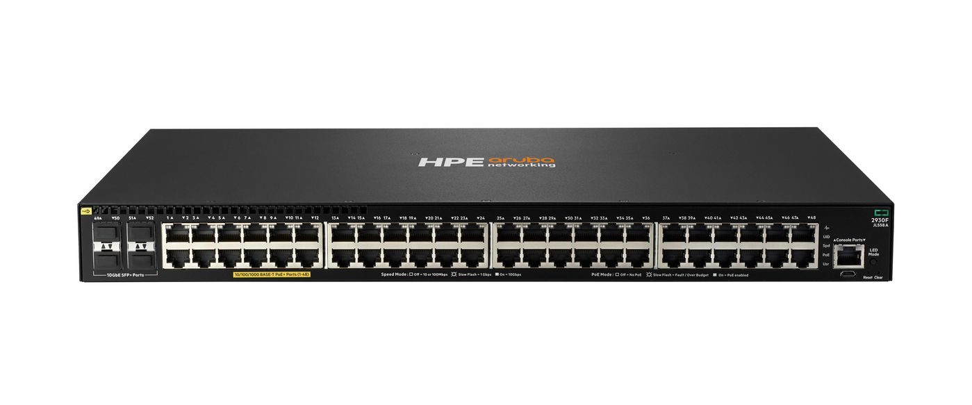 Aruba 2930F Switch(48x1G - JL558A-RFB