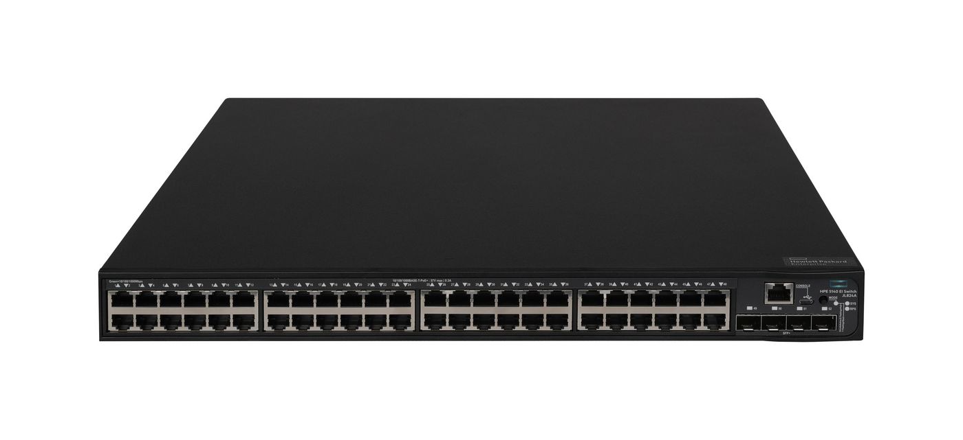 HPE 5140 48G PoE+ 4SFP+ EI Sw Europe En - JL824A