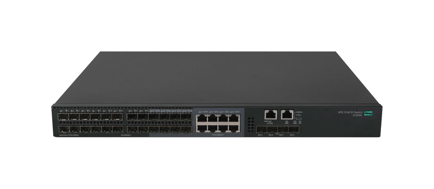 HPE 5140 24G SFP 4SFP+ EI Sw - JL826A
