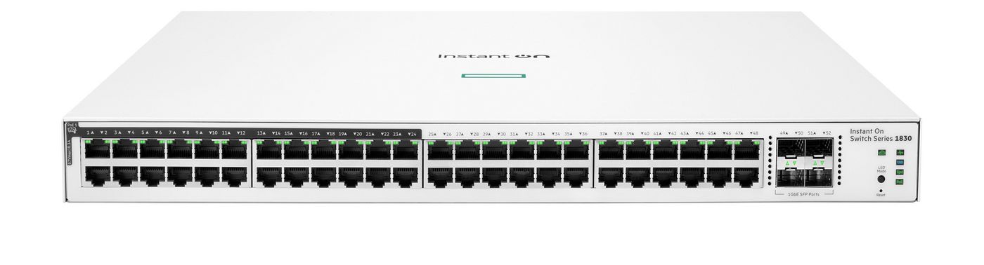 HPE Aruba Switch IOn 1830 48G 4SFP 370W Europe