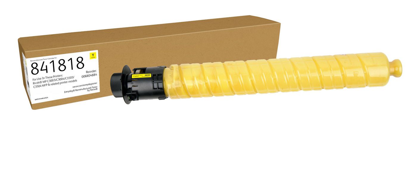 Yellow Remanufactured Toner