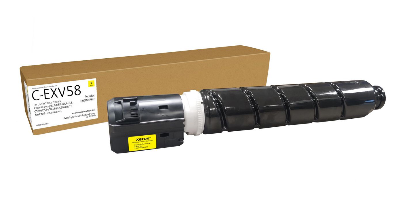 Yellow Remanufactured Toner