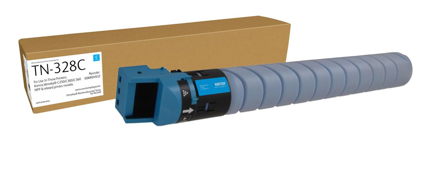 Cyan Remanufactured Toner By