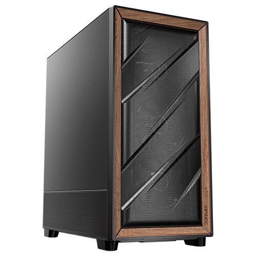 Flux Se Midi Tower Black, Wood - 0-761345-10177-6