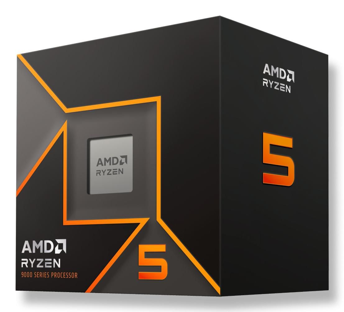 AMD Ryzen 5 9600 3,8 GHz 38M 6Core AM5 Box con sfiato