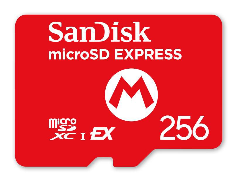 Nintendo 10016157 W129157521 Sandisk Microsd Express Card 