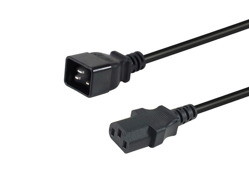 Power Cable Black 3 M Iec C20 - 112141