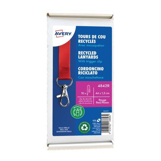 Avery 4842R W129159252 Identity BadgeBadge Holder 