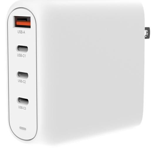 Caricatore creativo 100W GAN, 1xusB-A, 3xusB-C PPS, PD3.0, QC4+