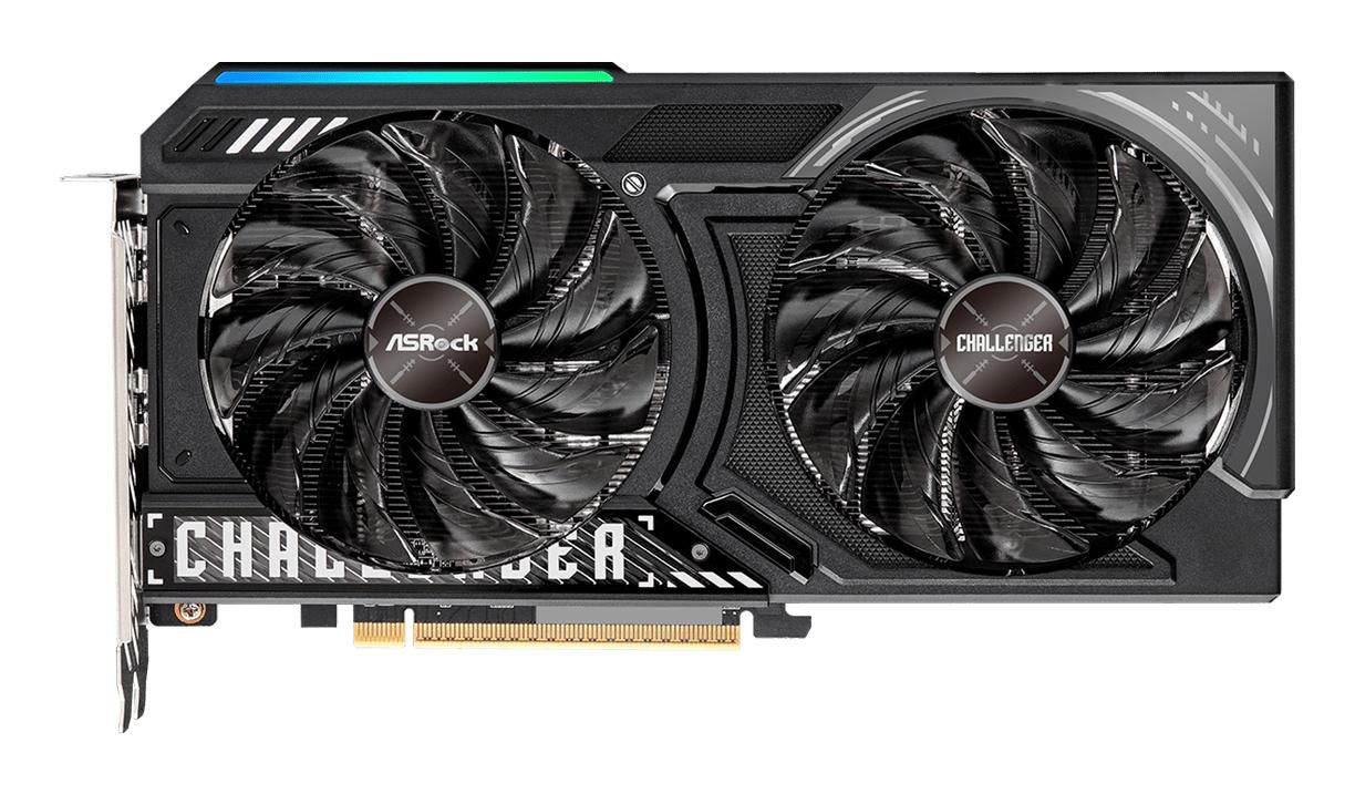 Asrock RX 9060 XT Challenger 8GB OC AMD Radeon RX 9060 XT GDDR6 (Asrock RX9060 XT Challenger 8GB OC, PCIe5, 8GB DDR6, HDMI, 2 D