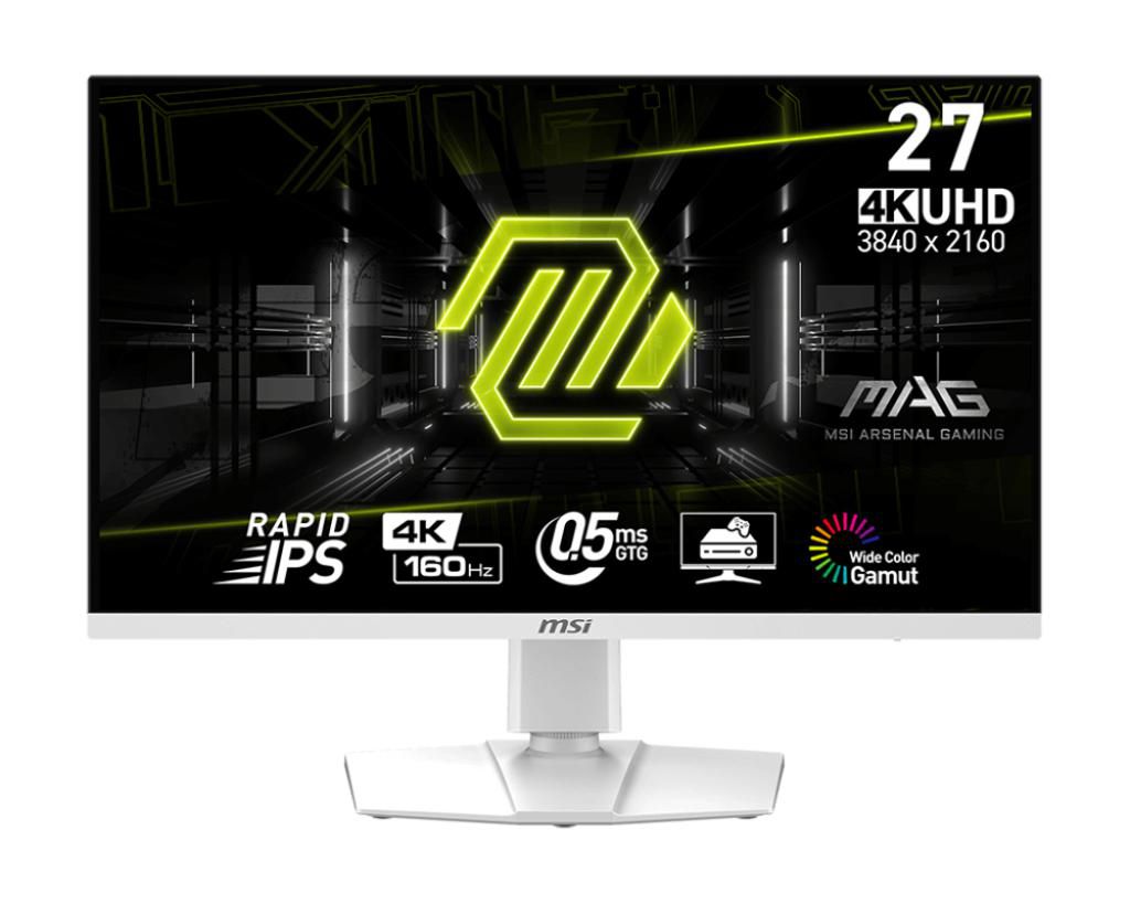 MSI MAG 274URFWDE Monitor PC 68,6 cm [27] 3840 x 2160 Pixel 4K Ultra HD Bianco (27[68.6cm]TFT MSI MAG 274URFWDE White)