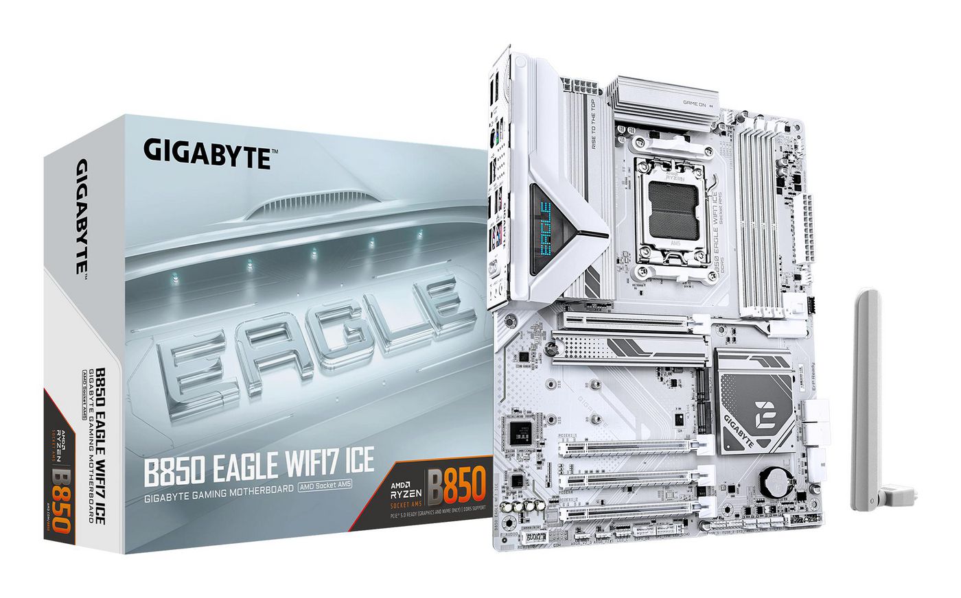 B850 Eagle Wifi7 Ice