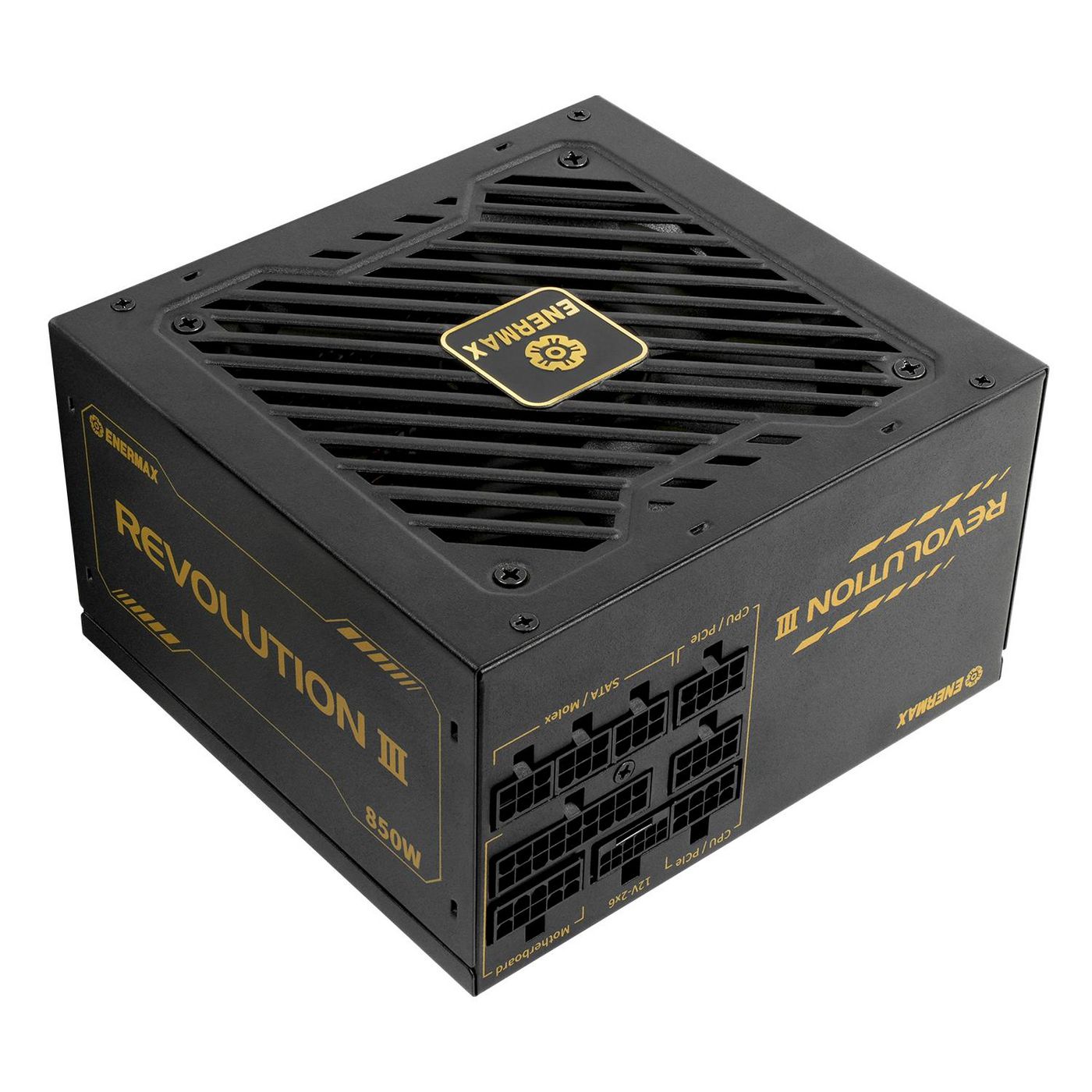 Alimentatore 850W Revolution3 80+ Gold Black FullMod - PC/Server Alimentatore