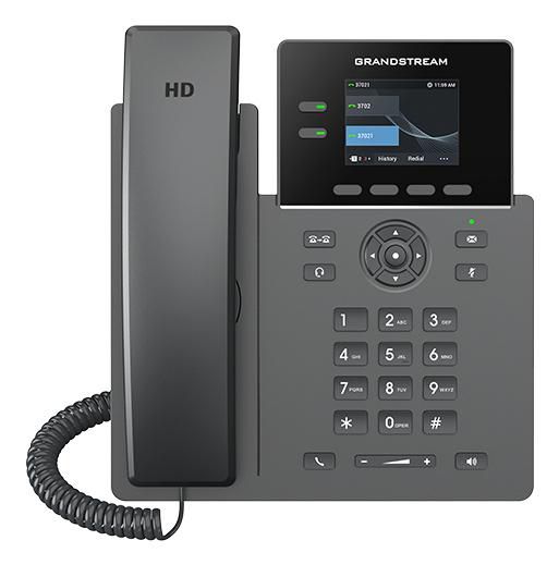Ip Phone Black 2 Lines Tft