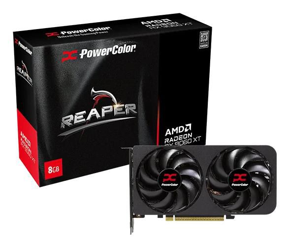 PowerColor Reaper AMD Radeon RX 9060 XT 8GB GDDR6 (POWERCOLOR RX 9060 XT 8GB REAPER)