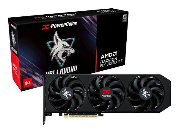 POWERCOLOR RX 9060 XT 8GB HELLHOUND OC