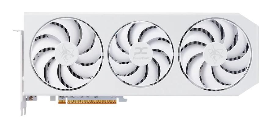 PowerColor Hellhound Radeon RX 9070 XT Spectral White AMD 16 GB GDDR6 (RX 9070 XT 16GB PowerColor Hellhound S)