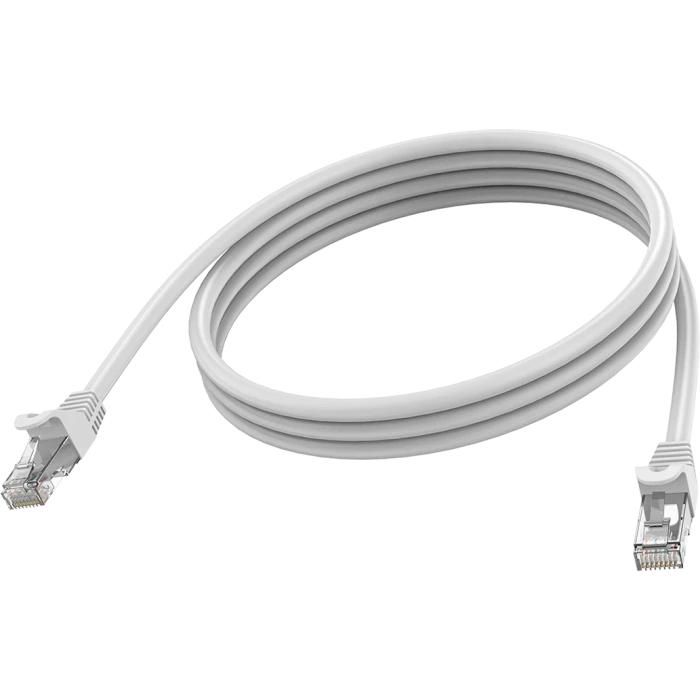 Vision TC 1MCAT6A cavo di rete Bianco 1 m Cat6a U/UTP [UTP] (Vision patchkabel - 1 m - hvid)