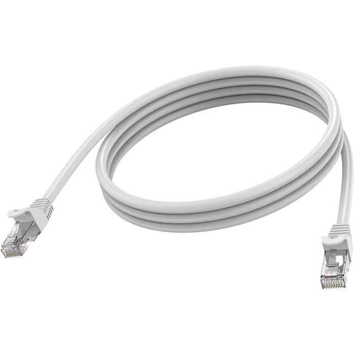 Vision TC 2MCAT6A cavo di rete Bianco 2 m Cat6a U/UTP [UTP] (VISION 2m White CAT6A UTP cable)