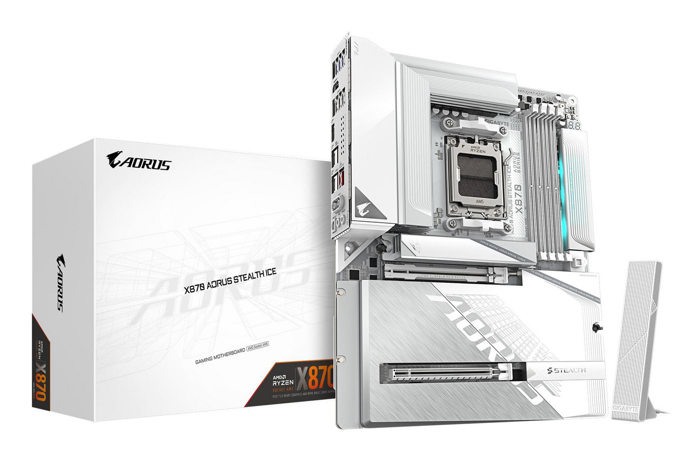 X870 Aorus Stealth Ice
