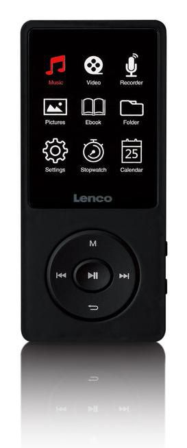 Lenco Mp3 Player 8 Gb Black