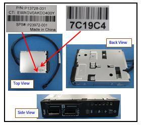 DL380/G10DL360G10 FRONT I/O