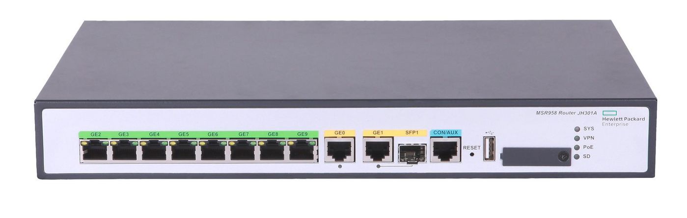MSR958 1GbE/Combo PoE Router