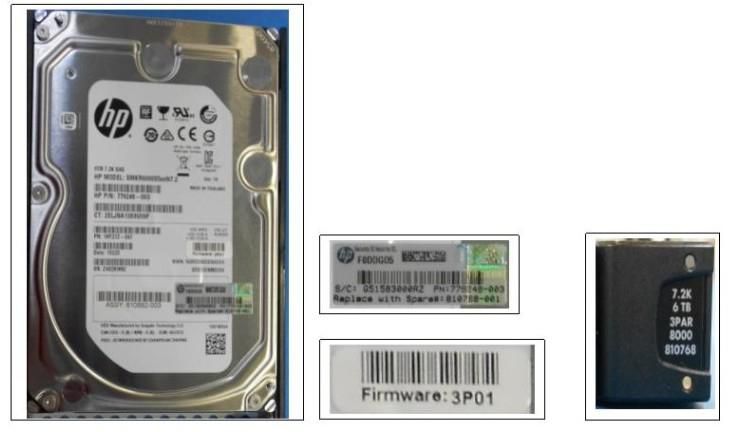 3PAR 8000 6TB+SW 7.2K LFF HDD