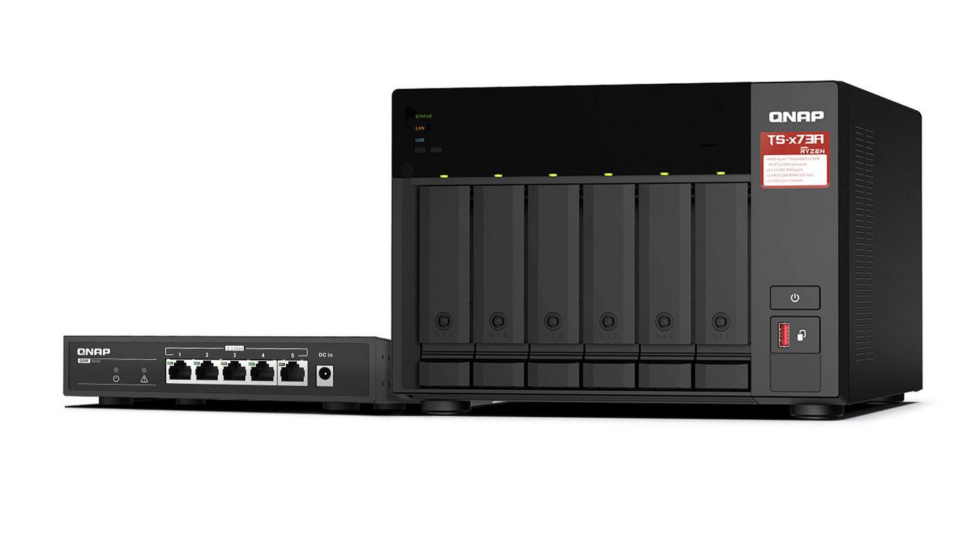 6-bay 3.5" HDD TOWER NAS
