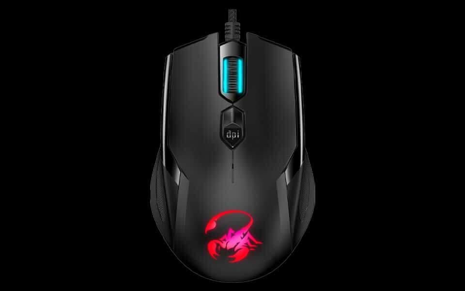 Genius 31040006400 W129171291 Ammox X1-600 Mouse Gaming Usb 